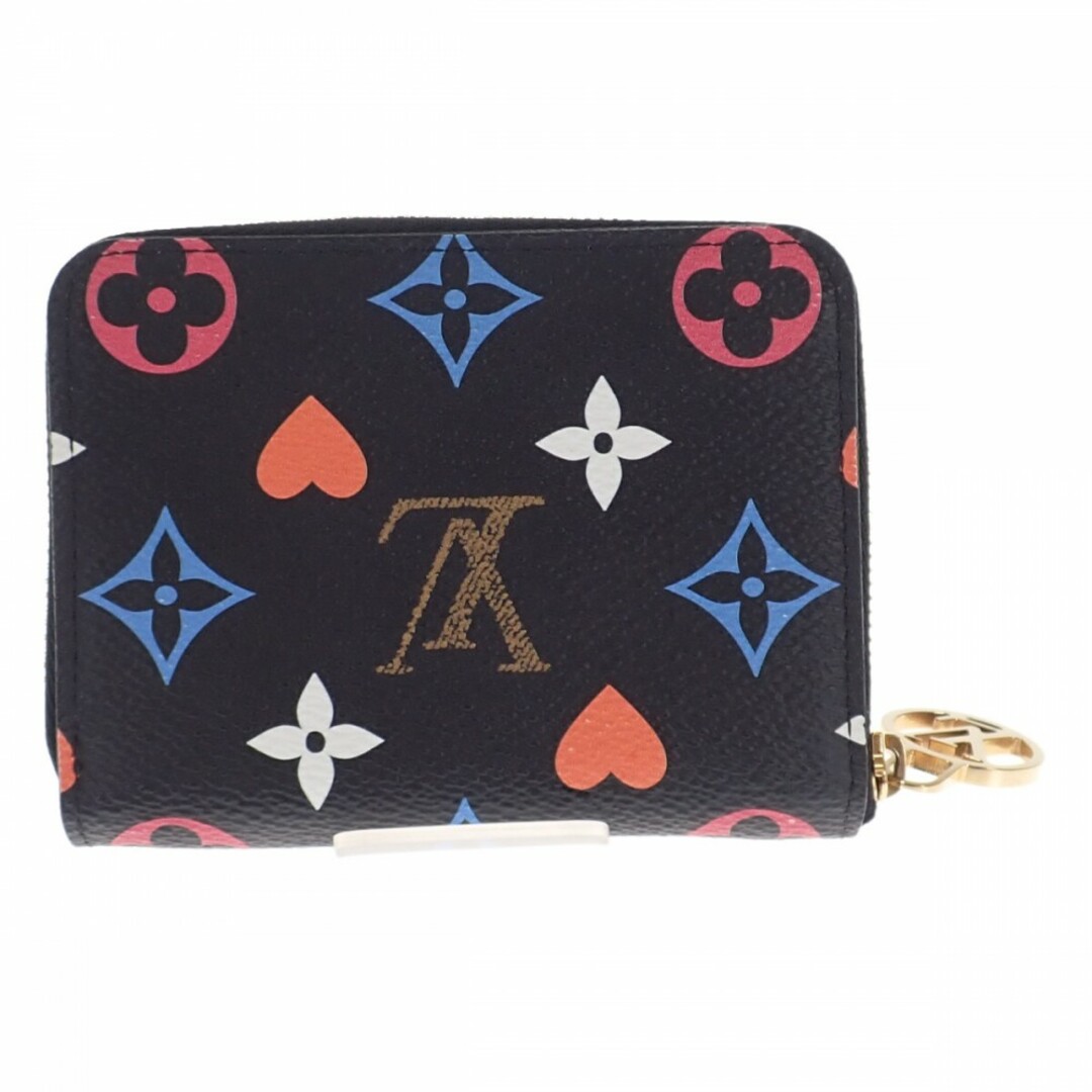 【中古】【ABランク】LOUIS VUITTON ルイヴィトン ジッピー・コインパース  小銭入れ M80305 ゲームオン・キャンバス ブラック マルチカラー 【ISEYA】 メンズのファッション小物(折り財布)の商品写真