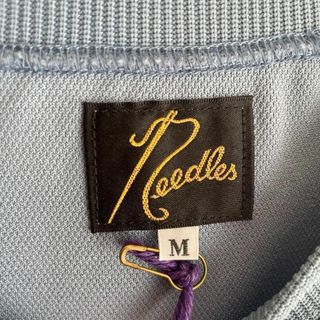 スウェット　M 青色　サックスブルー　needles ニードルズ　ニードルス　9