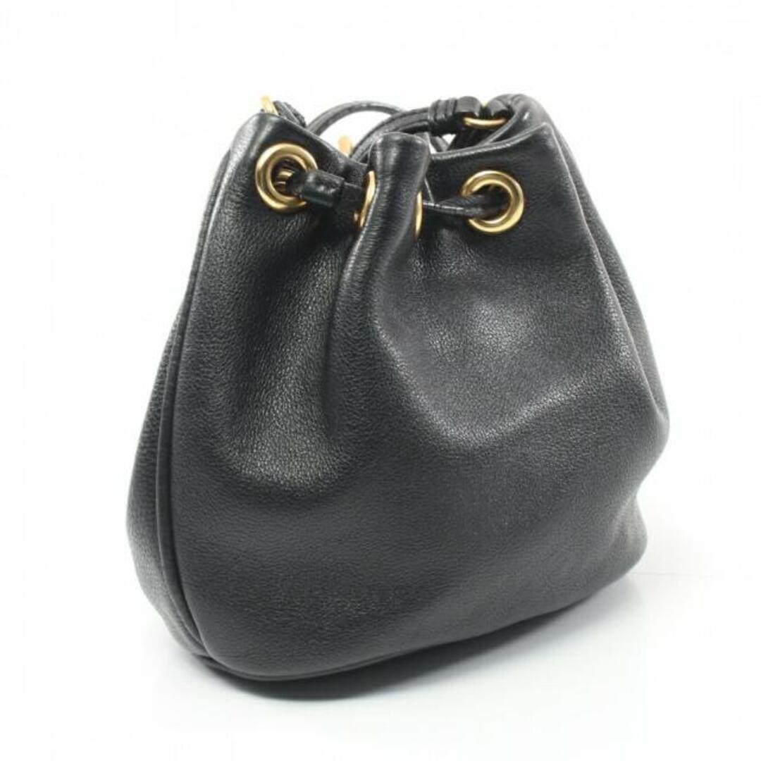 MARC BY MARC JACOBS - ショルダーバッグ レザー ブラック 巾着の通販 ... Marc by Marc Jacobs 肩掛け レザー ブラック