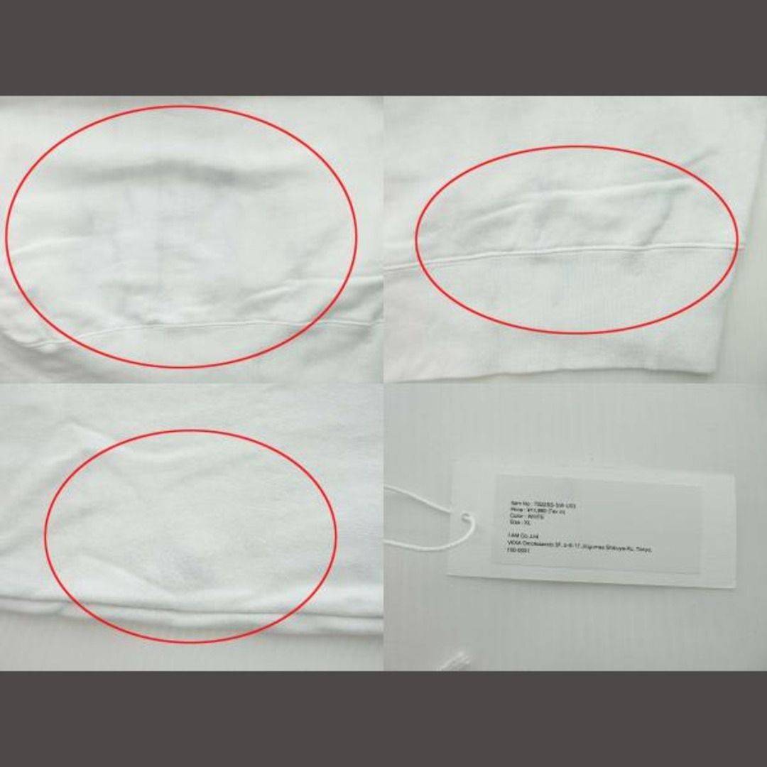 other(アザー)のマークポイント MARC POINT バンドカラーシャツ ストライプ 44 メンズのトップス(シャツ)の商品写真