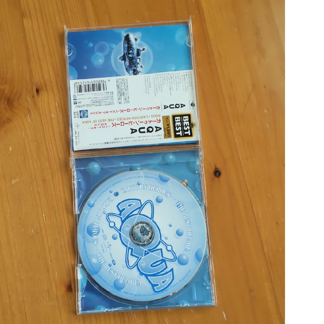 カートゥーン・ヒーローズ～ベスト・オブ・AQUA エンタメ/ホビーのCD(ポップス/ロック(洋楽))の商品写真