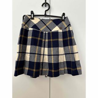 バーバリーブルーレーベル(BURBERRY BLUE LABEL)のBurberry 台形スカート　36   sサイズ(ミニスカート)