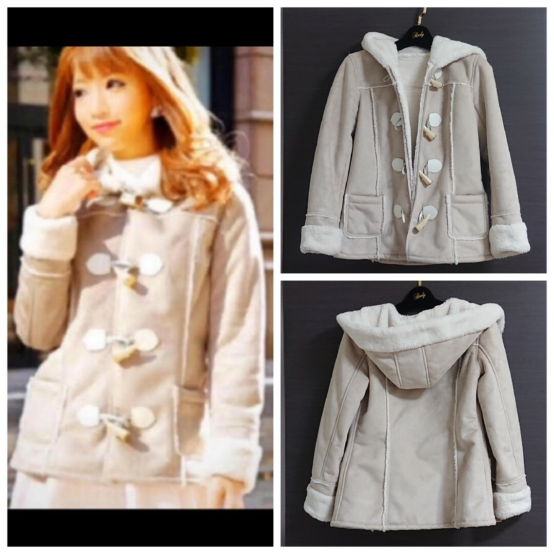 ミシェルマカロン スカートみえ♡ウールコート ダッフルコート- ミシェルマカロン スカートみえ♡ウールコート ダッフルコート-