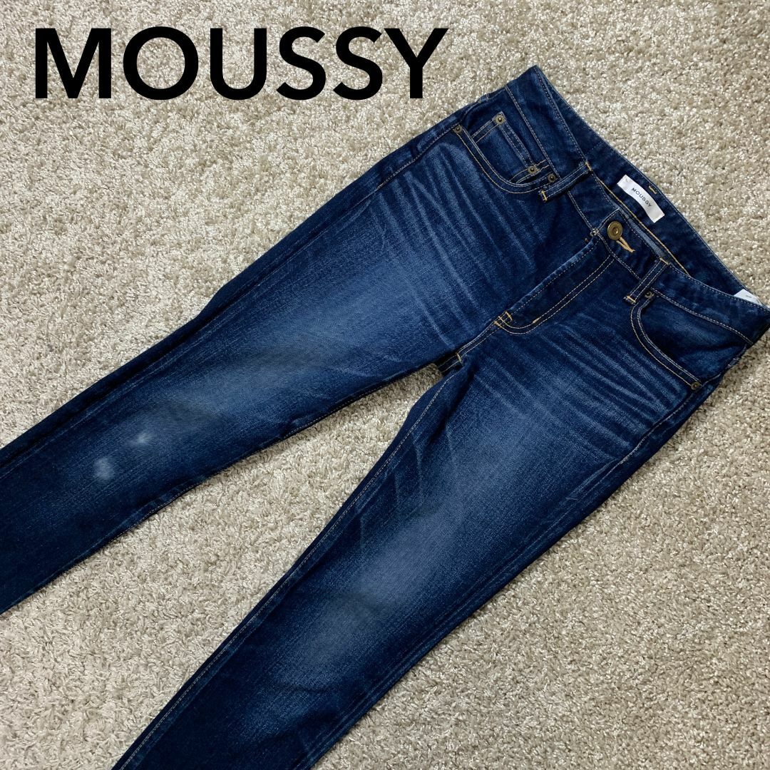 moussy(マウジー)のMOUSSY スキニージーンズ レディース サイズ26 レディースのパンツ(デニム/ジーンズ)の商品写真