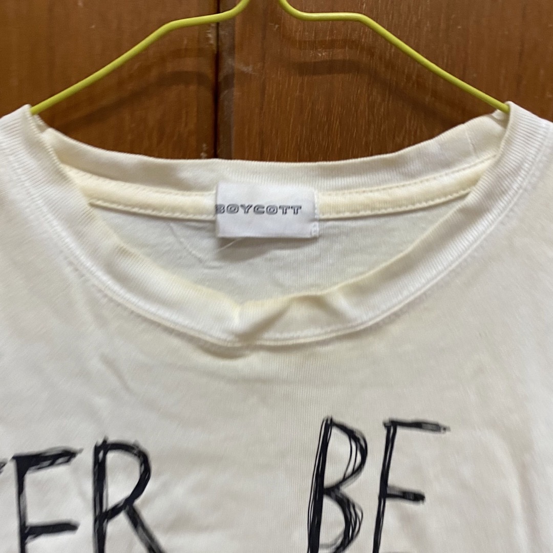 BOYCOTT(ボイコット)のメンズ　大きい服　BOYCOTT ボイコット　半袖　Tシャツ M メンズのトップス(Tシャツ/カットソー(半袖/袖なし))の商品写真