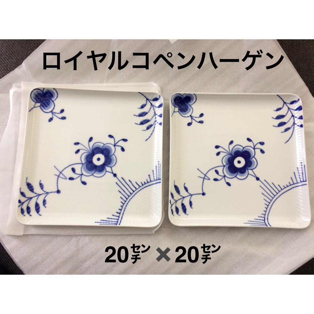 売行き好調の商品 ロイヤルコペンハーゲン メガディッシュ 2枚