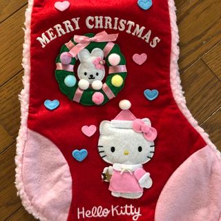 サンリオ(サンリオ)のキティちゃんクリスマス靴下(キャラクターグッズ)