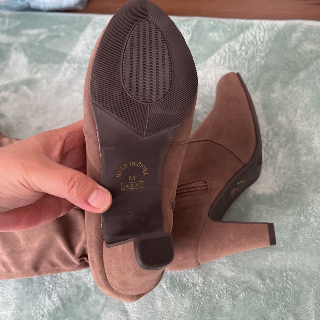スエード　ロングブーツ レディースの靴/シューズ(ブーツ)の商品写真