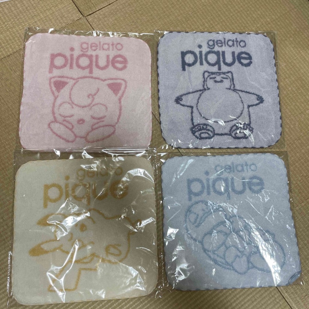 gelato pique - ポケモン ジェラートピケ タオルハンカチ 全種セットの