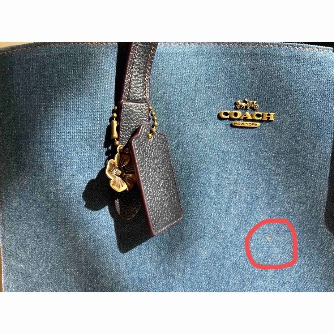 COACH(コーチ)のcoach デニム素材バッグ レディースのバッグ(ショルダーバッグ)の商品写真