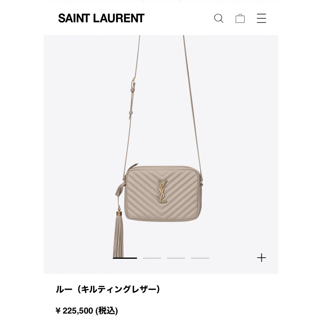 Yves Saint Laurent(イヴサンローラン)のmini様専用⭐︎サンローラン ショルダーバッグ レディースのバッグ(ショルダーバッグ)の商品写真