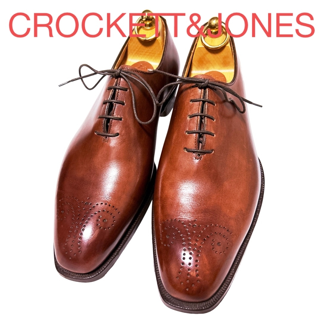 Crockett&Jones - 187.CROCKETT&JONES WEYMOUTH ホールカット 6.5Eの