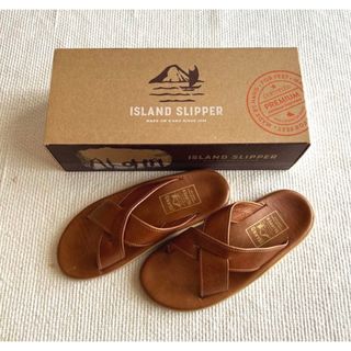 ISLAND SLIPPER - アイランドスリッパ サイズ10 ブラック 美品