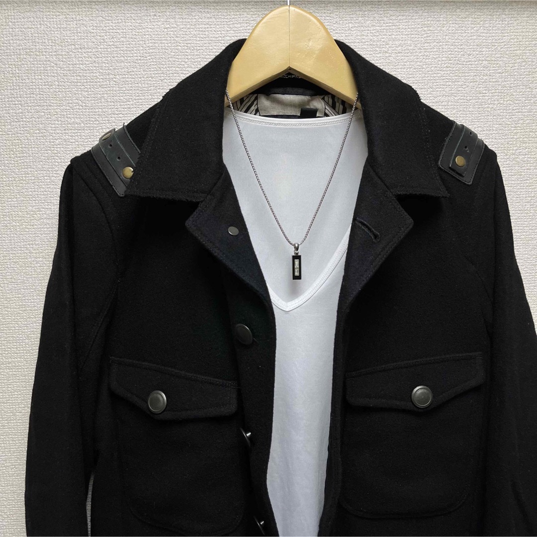 DIESEL BLACK GOLD - DIESEL BLACK GOLD ウールジャケット 黒 ブラック