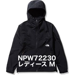 ザノースフェイス(THE NORTH FACE)の【新品未使用タグ付】コンパクトジャケット NPW72230 黒 ブラックM(ナイロンジャケット)