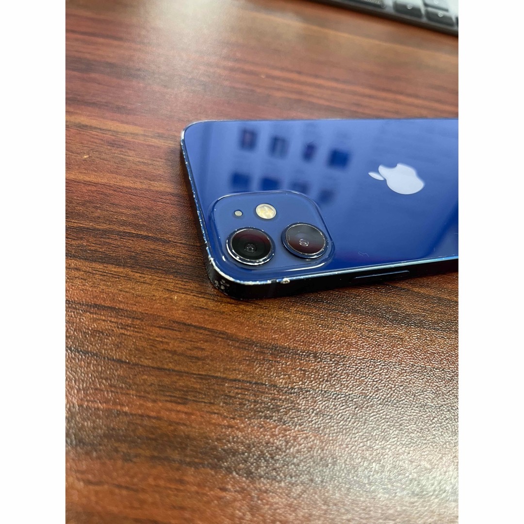 Apple(アップル)のiPhone12mini ブルー 256GB SIMフリー 本体 オマケあり スマホ/家電/カメラのスマートフォン/携帯電話(スマートフォン本体)の商品写真