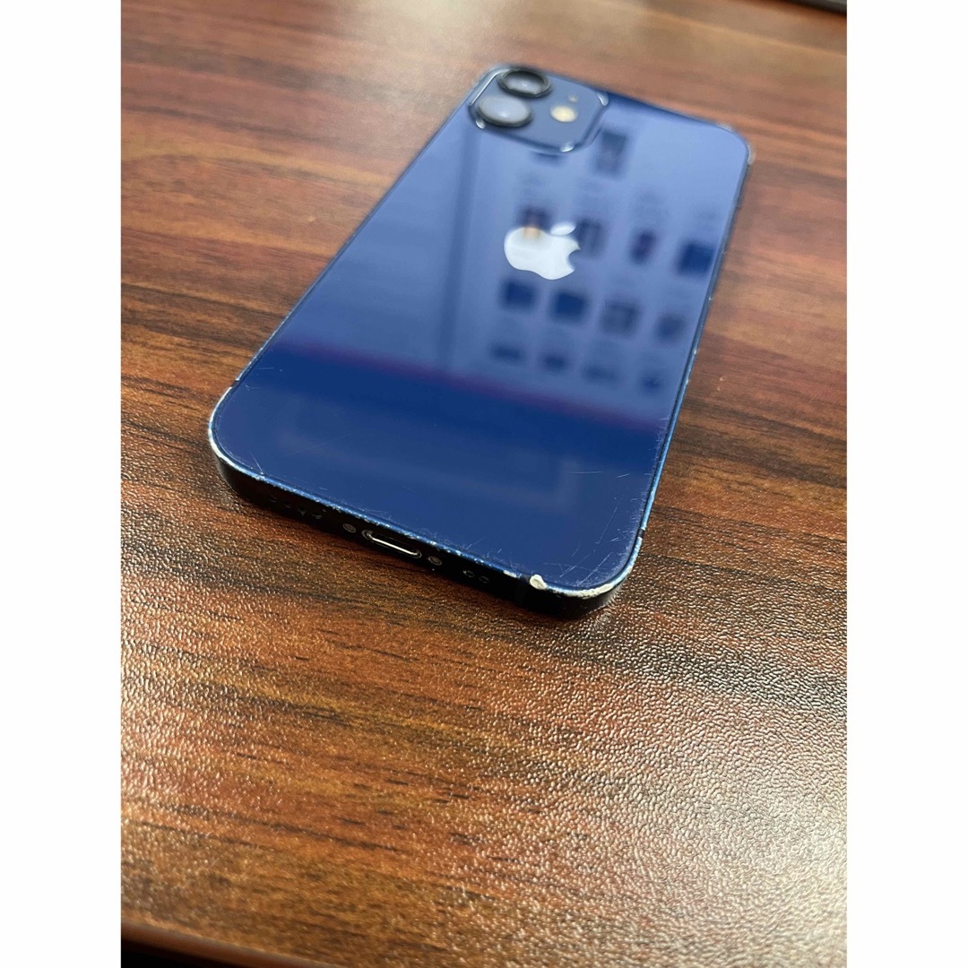 Apple(アップル)のiPhone12mini ブルー 256GB SIMフリー 本体 オマケあり スマホ/家電/カメラのスマートフォン/携帯電話(スマートフォン本体)の商品写真