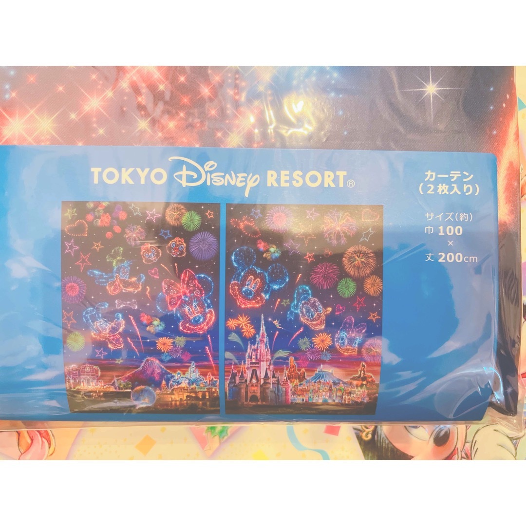 完売品 ディズニー 夜景 花火 カーテン