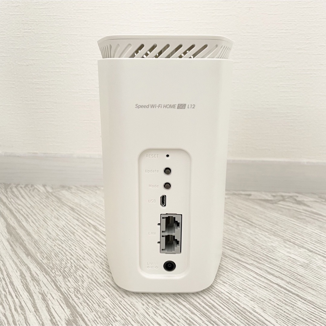 Speed Wi-Fi Home 5G L12 ホームルーター スマホ/家電/カメラのPC/タブレット(PC周辺機器)の商品写真