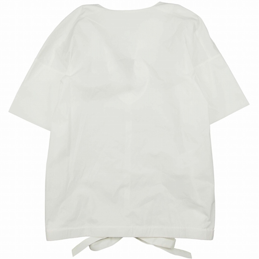 Jil Sander(ジルサンダー)の16SS ジルサンダー ネイビー カラーレス スキッパー ブラウス レディースのトップス(シャツ/ブラウス(半袖/袖なし))の商品写真