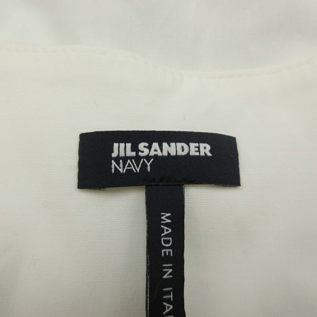 Jil Sander(ジルサンダー)の16SS ジルサンダー ネイビー カラーレス スキッパー ブラウス レディースのトップス(シャツ/ブラウス(半袖/袖なし))の商品写真