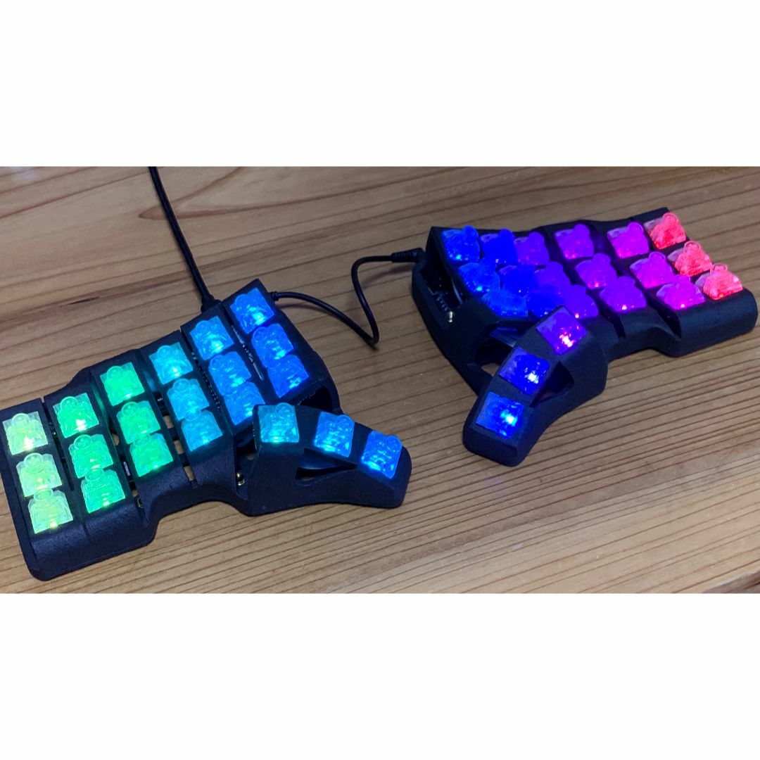 自作キーボード tbk mini