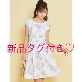 トッコクローゼット(TOCCO closet)のtocco closet 人気　花柄ワンピース♡ レストローズ　レッセパッセ(ひざ丈ワンピース)