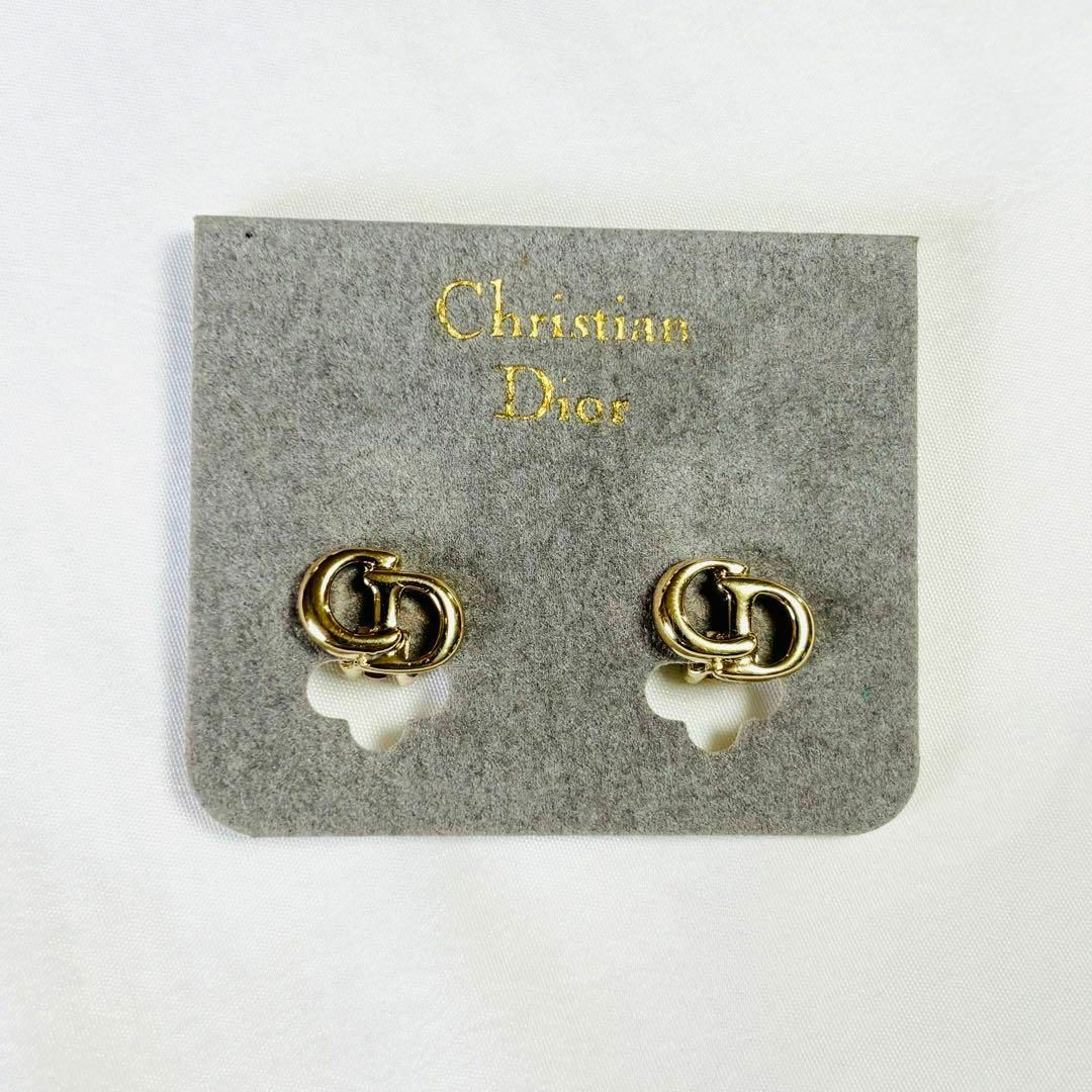 Christian Dior - 極美品 Dior イヤリング CD 金 刻印あり