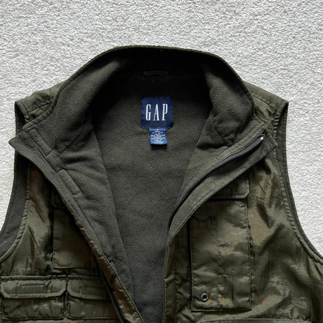 GAP - 90s オールドギャップ GAP ナイロンベスト フィッシングベスト S