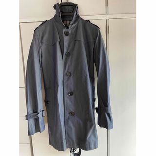 バーバリー(BURBERRY)のBURBERRY  美品　希少　バーバーリー　トレンチコート　ブルーグレイ　M(トレンチコート)