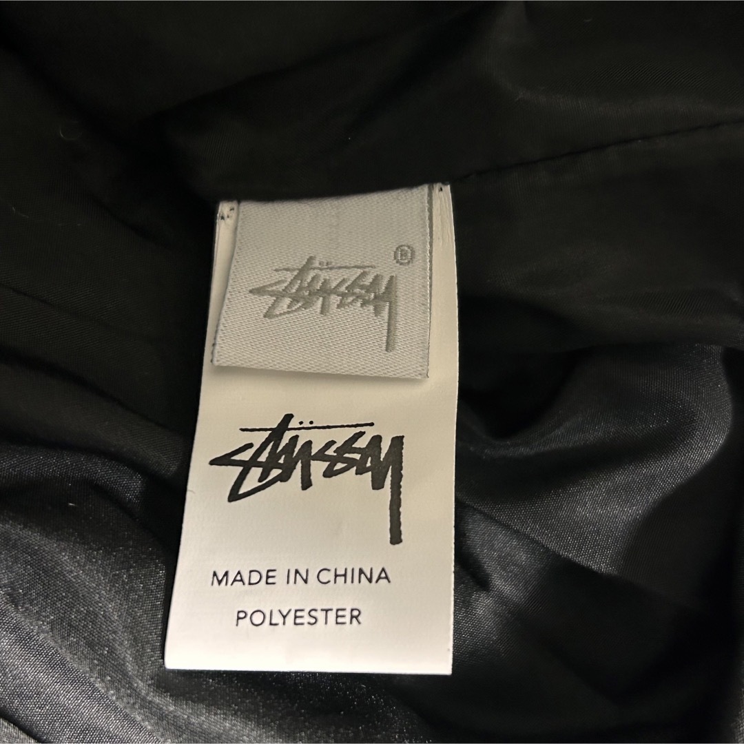 新品!!海外限定!! STUSSY カーキ 切り替え ビック パファジャケット