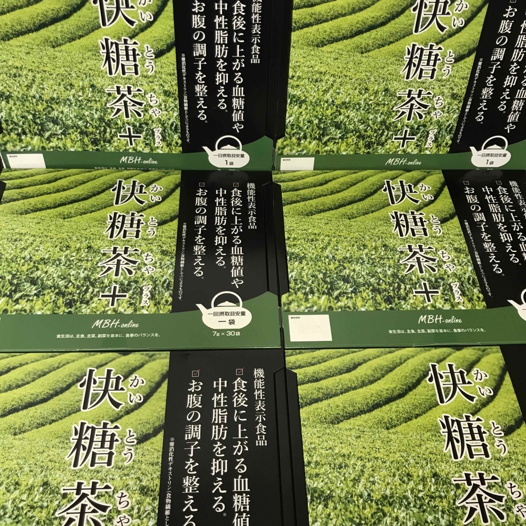 【値下げ】RKM1265 快糖茶＋　7g×30袋　6箱セット