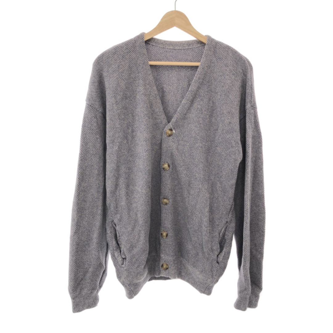 crepuscule クレプスキュール Moss Stitch V/N Cardigan 鹿の子ニット