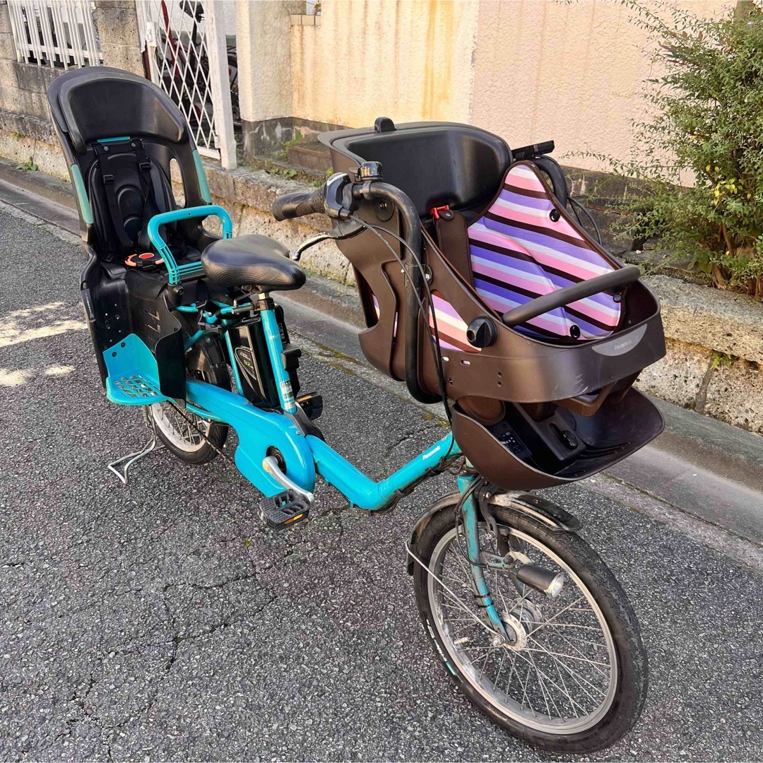 子供乗せ電動アシスト自転車◇Panasonic◇GYUTTO◇20型◇3段ギア-