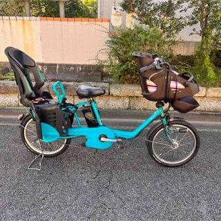 Panasonic - 16Ah交換済み⭐︎パナソニック前後子乗せ電動自転車