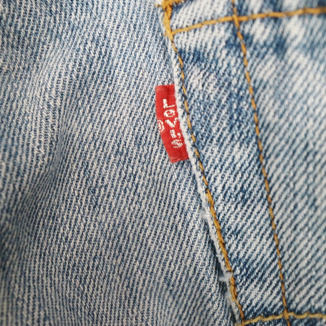 Levi's リーバイス 501 デニムパンツ アメカジ ストレート  ボタンフライ ライトブルー (メンズ 30×30)   O4941