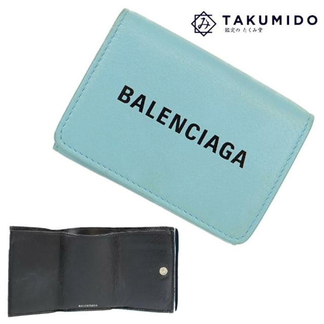 Balenciaga - バレンシアガ 三つ折り財布 エブリディ ミニウォレット