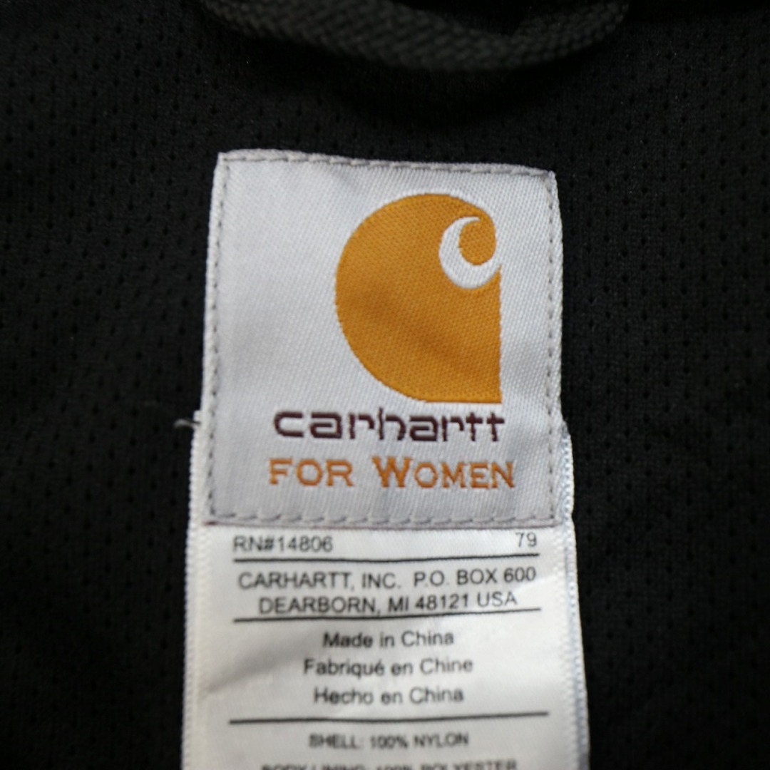 Carhartt FOR WOMEN カーハート WV002 ソフトシェルベスト ブラック (レディース XL) 中古 古着 O4900