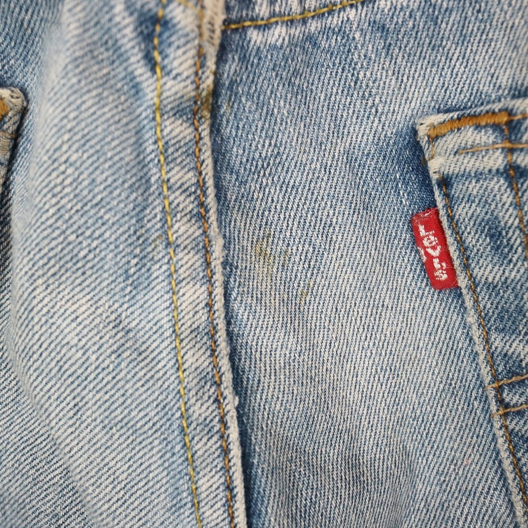 Levi's リーバイス 501 デニムパンツ アメカジ ストレート  ボタンフライ ライトブルー (メンズ 30×30)   O4941