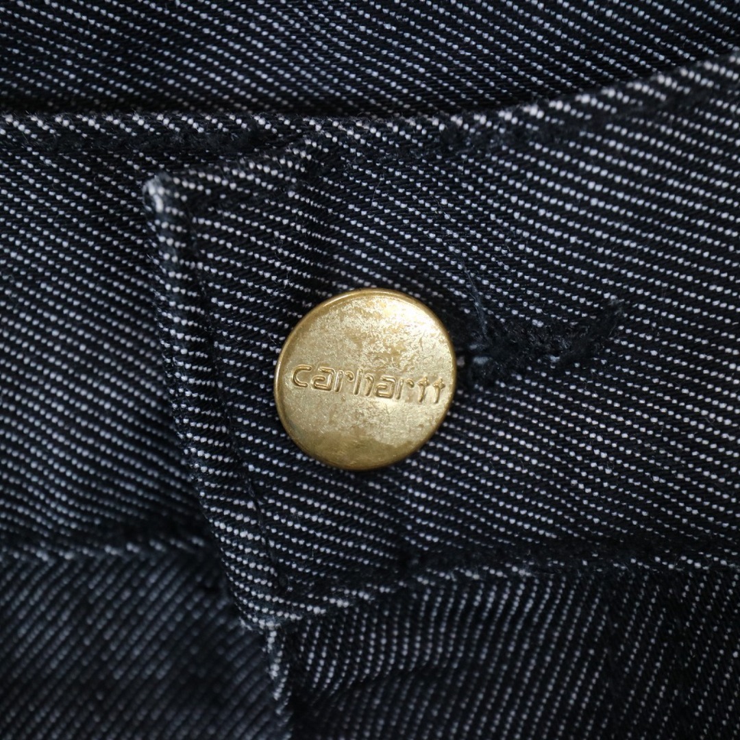 carhartt - Carhartt カーハート ブラック デニムパンツ 刺繍 carhartt - Carhartt カーハート ブラック デニムパンツ 刺繍