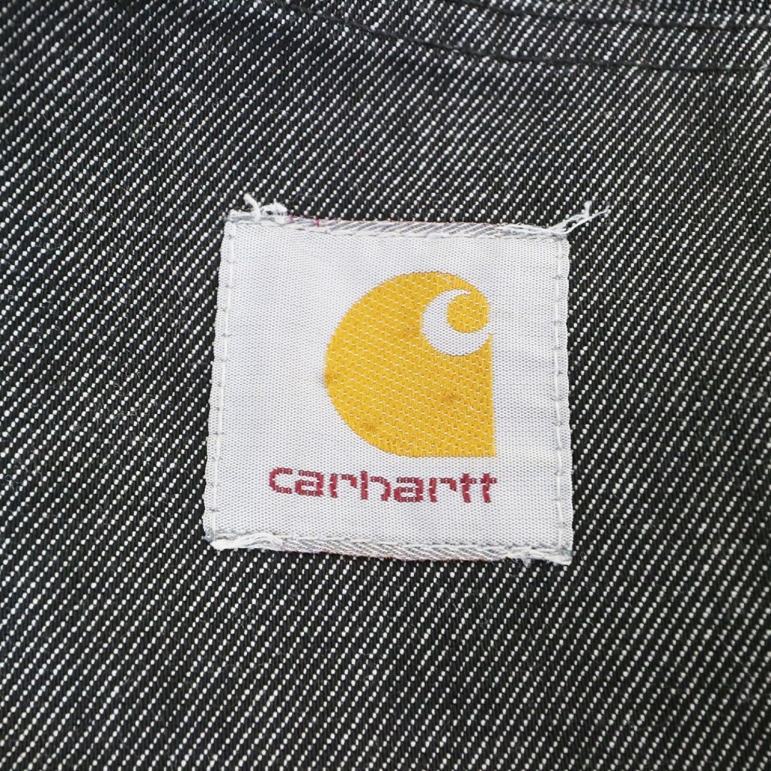 Carhartt カーハート ブラック デニムパンツ 刺繍  ワーク ロゴ ブラック (メンズ 34×34)   O4943