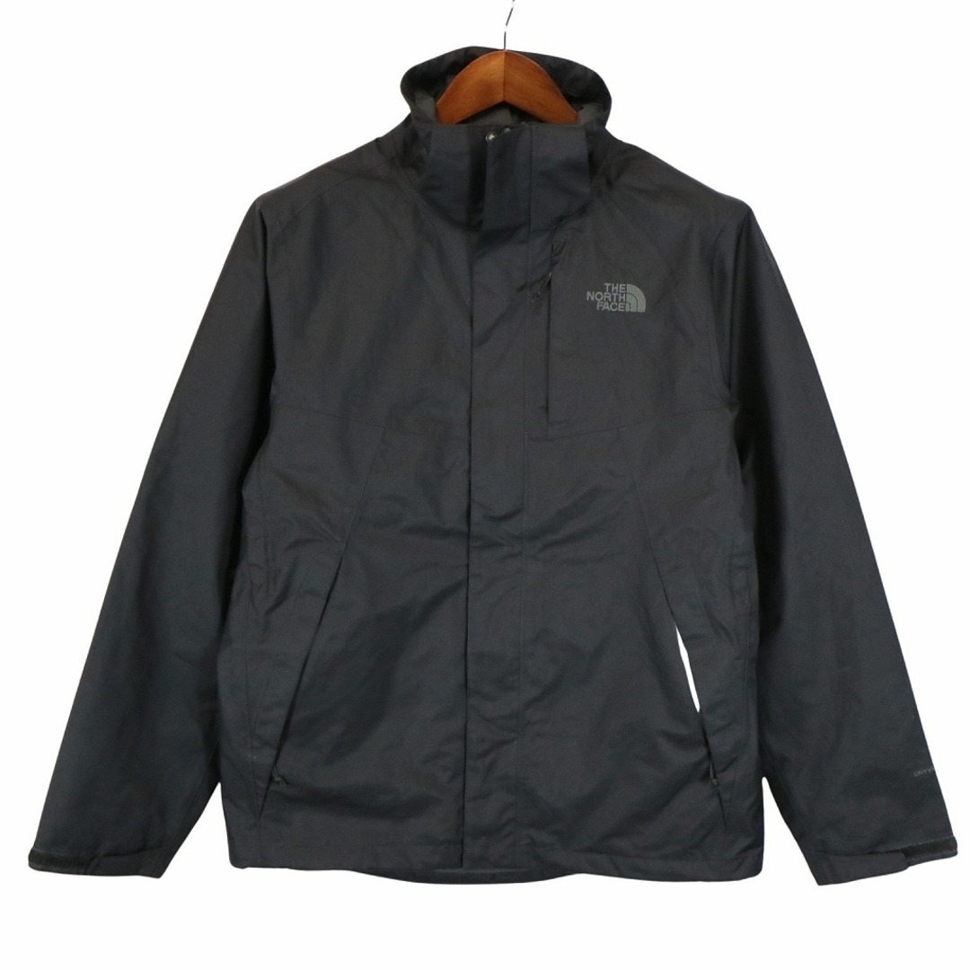 THE NORTH FACE ノースフェイス DRYVENT マウンテンパーカー アウトドア キャンプ アウター ブラック (メンズ S)   O4909