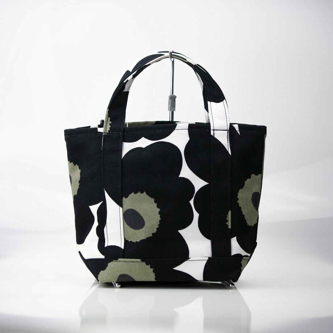 marimekko(マリメッコ)のマリメッコ セイディ ピエニー ウニッコ MARIMEKKO SEIDI PIENI UNIKKO トートバッグ ブラック 美品 レディースのバッグ(トートバッグ)の商品写真
