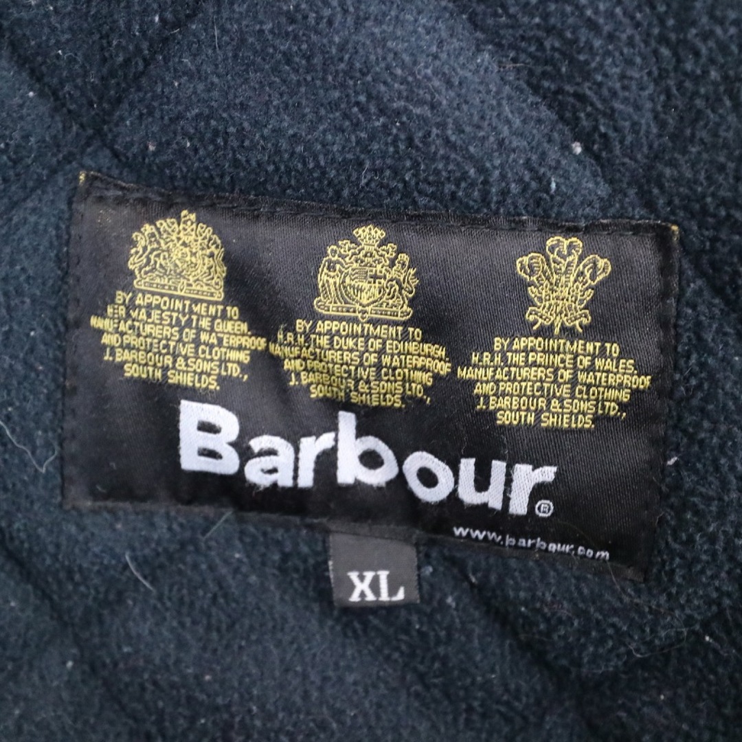Barbour(バーブァー)のBarbour バブアー キルティングジャケット ユーロ  ヨーロッパ古着 ネイビー (メンズ XL) 中古 古着 O4950 メンズのジャケット/アウター(その他)の商品写真