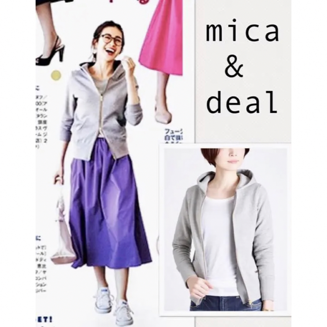 【美品】MICA\u0026DEAL ロゴスウェット