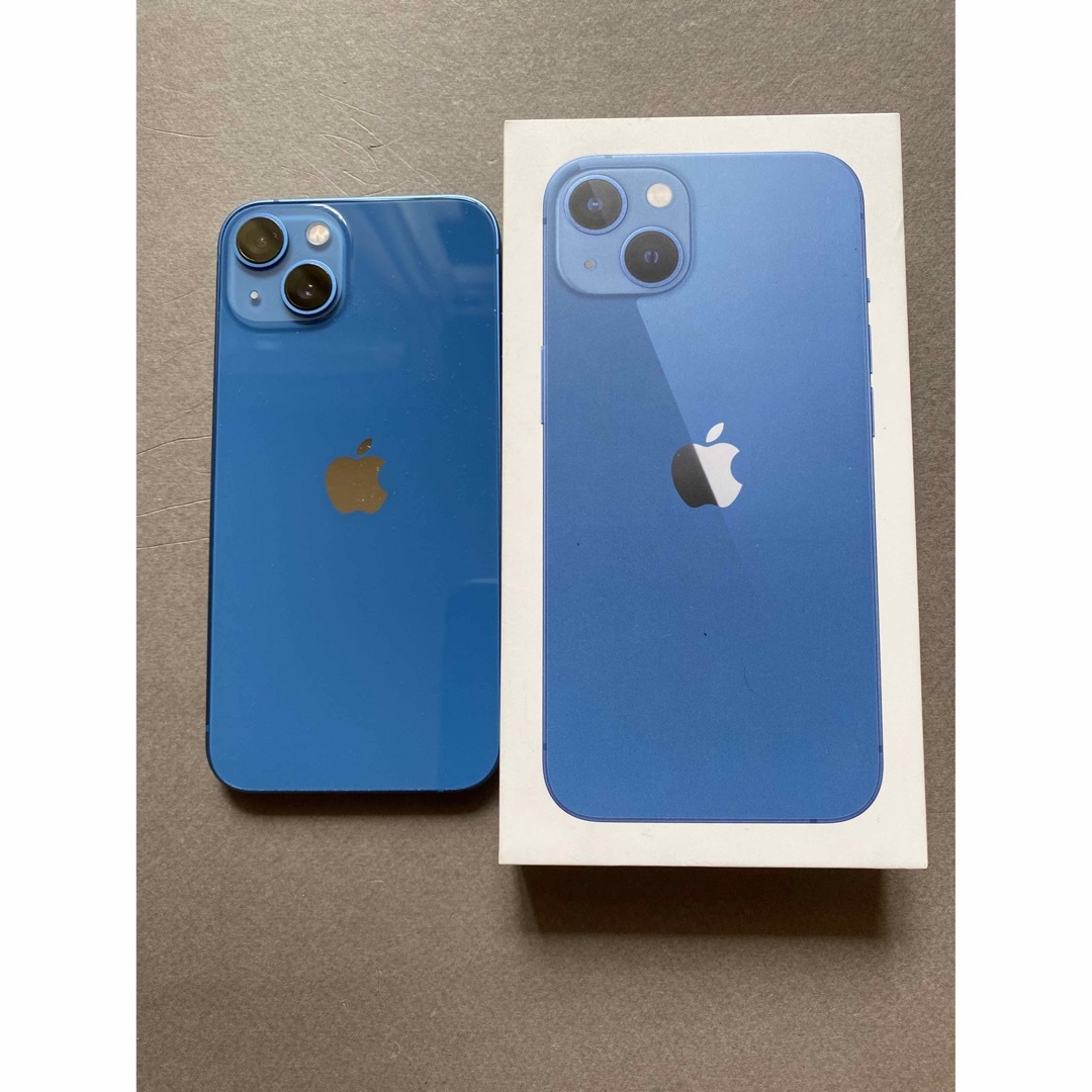 新品未使用・未開封 iPhone13無印 Blue 128GB SIMフリー