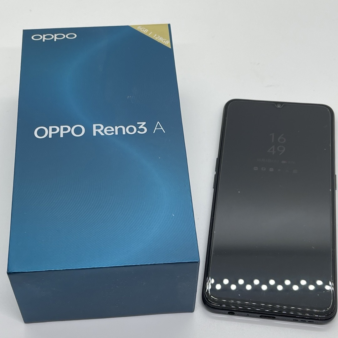 新品未使用/SIMフリー】 OPPO Reno3 A ブラック 128GB - www