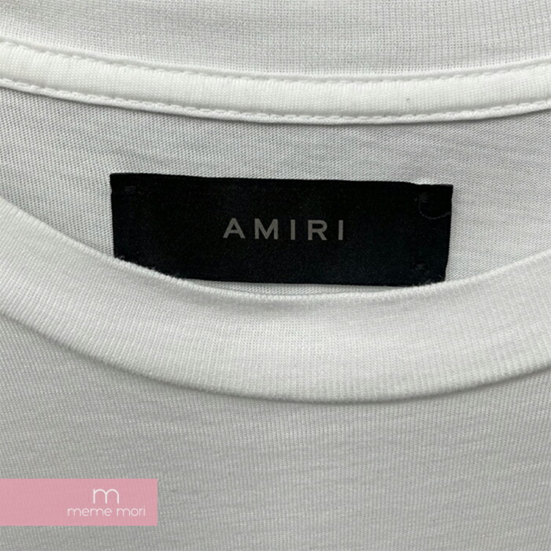 AMIRI アミリ M.A. Bar Appliqué Tシャツ ホワイト M