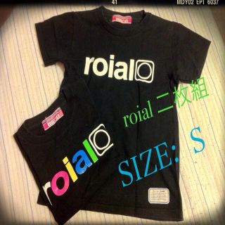 ロイヤル(roial)のROIAL / 半袖Tシャツ 2枚SET(Tシャツ(半袖/袖なし))