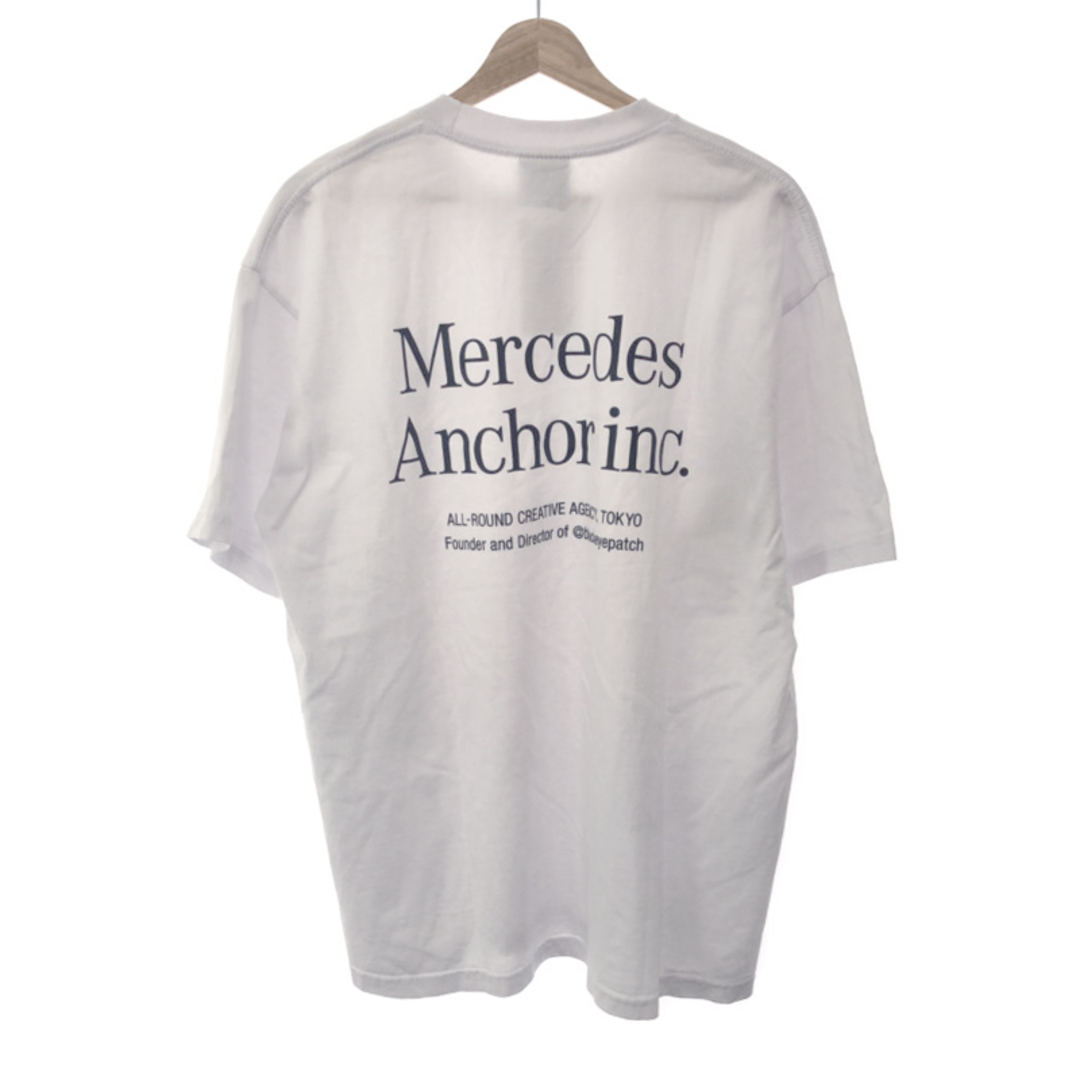 Mercedes Anchor Inc ロゴプリントTシャツ ホワイト XL